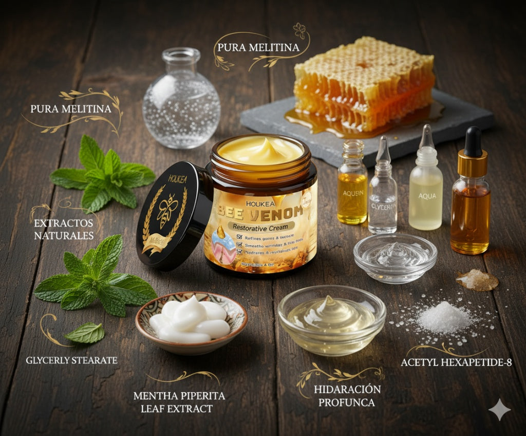 Aura Selection® Crema al Veneno de Abeja – Probada por dermatólogos. Eficaz contra verrugas, nódulos, lesiones, infecciones y cicatrices.